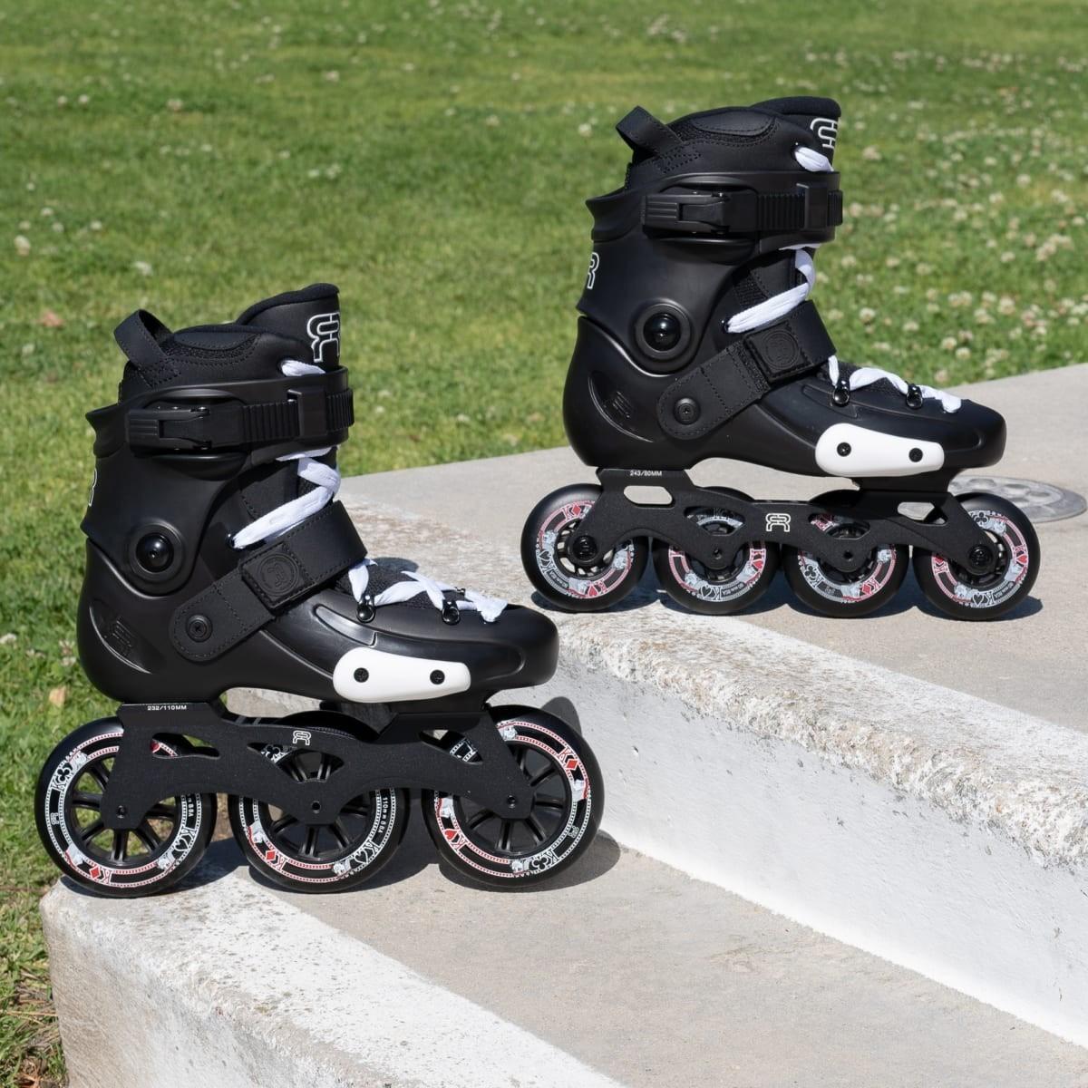 Freeride skates: FR SKATES FRX 80 Black
